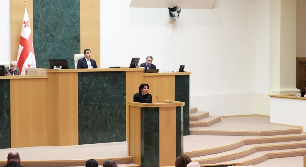 Salome Zourabishvili addressed Bidzina Ivanishvili: The society is waiting for an answer from you - When will you remove Murusidze-Chinchaladze from the court