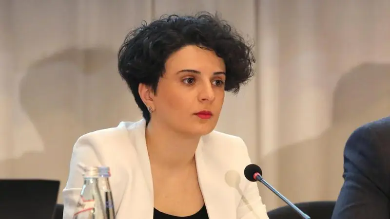 Natia Mezvrishvili to Kakha Kaladze: An unprincipled person like you cannot decide whether we will be in Europe or not. It is ridiculous to speak on behalf of the people when you do not even have control over yourself