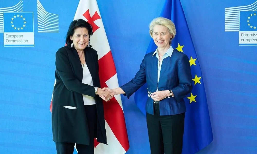 Von der Leyen to Zourabichvili: I Respect Your Commitment to the European Path